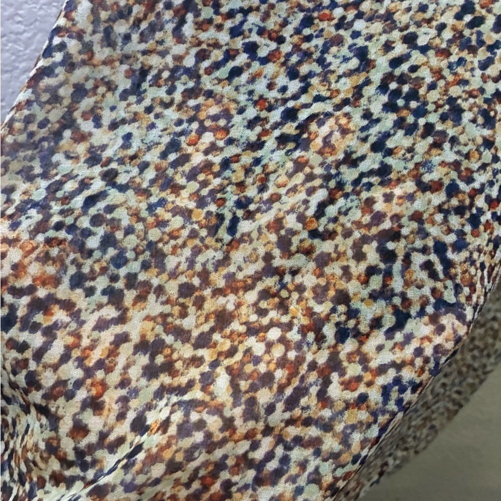 Zara Navy Speckled Camisole Top XS - Picture 7 of 10